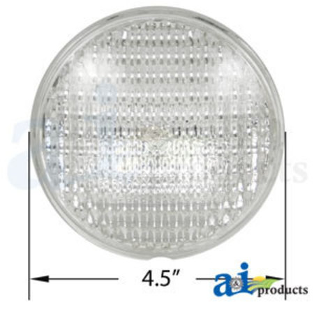 A & I PRODUCTS Lamps, Sealed Beam, Halogen, H7606 4" x4" x3" A-28A157
